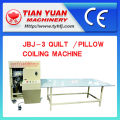 Quilt/Pillow Coiling and Rolling Machine